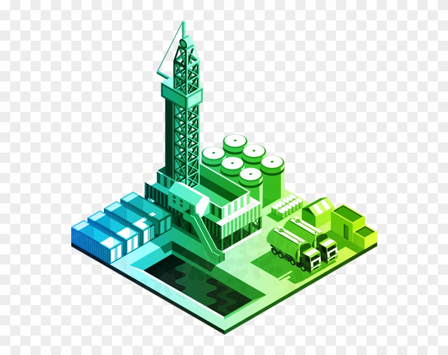 Petroleum Oil Rig - Petrol Industry Png Clipart