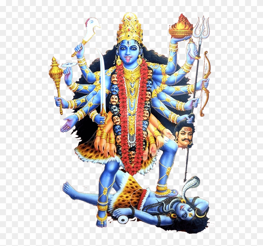 Free Durga Clipart - Jai Kali Kalkatte Wali - Png Download