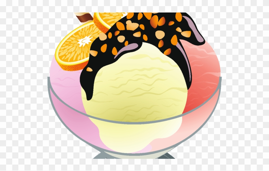 Sundae Clipart Ice Crea - Ice Cream Sundaes Clip Art - Png Download
