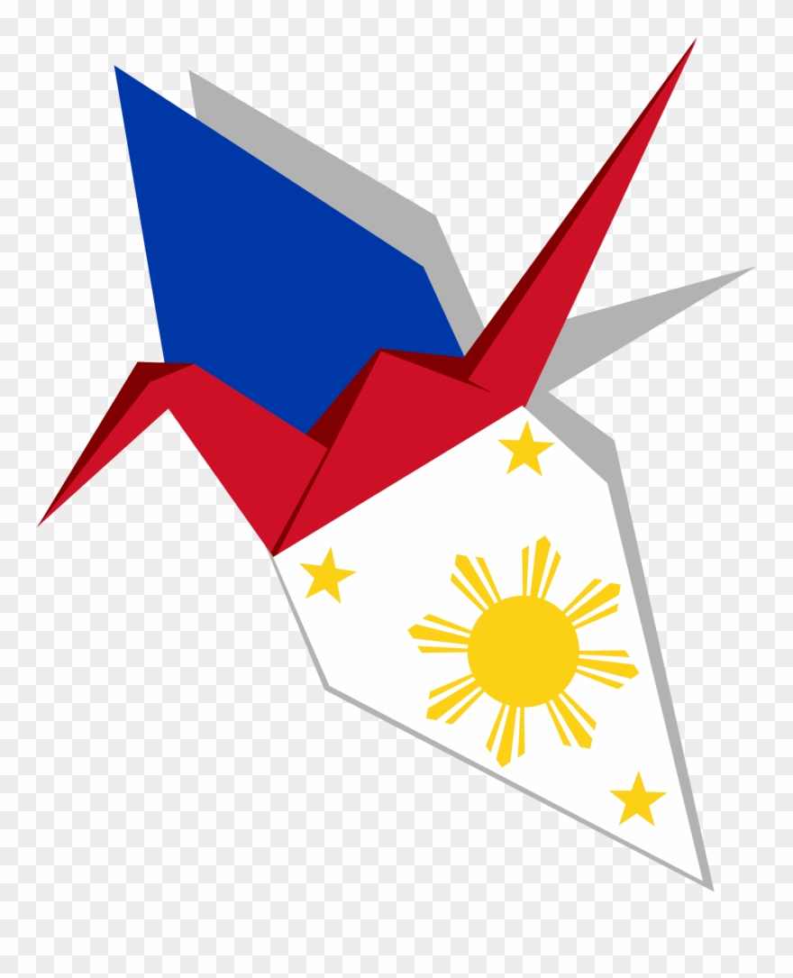 Origami Pilipinas - Philippines Flag Sun Throw Blanket Clipart
