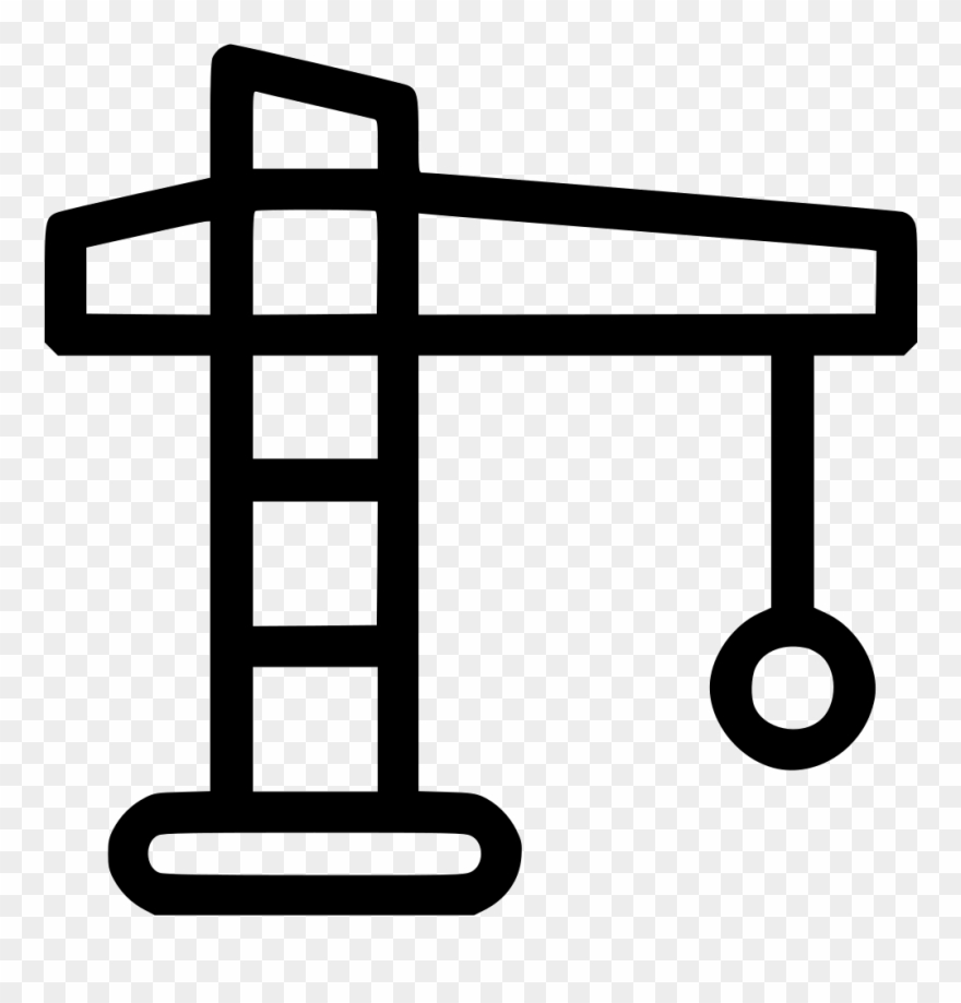 Crane Clipart Small Tower - Portable Network Graphics - Png Download