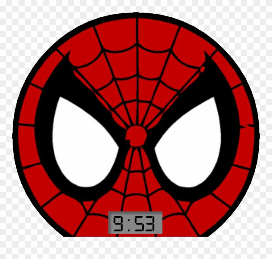 Transparent Library Spider Man Pencil And In Color - Spiderman Mask Necklace Pendant Spiderman Necklace Clipart