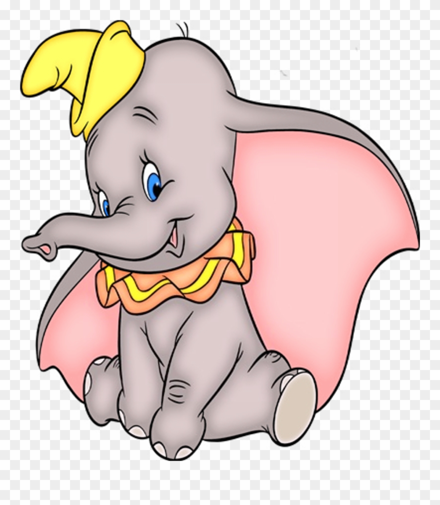 Baby Elephant Dumbo Clip Art Images Gallery - Dumbo L Éléphant Dessin Anime - Png Download