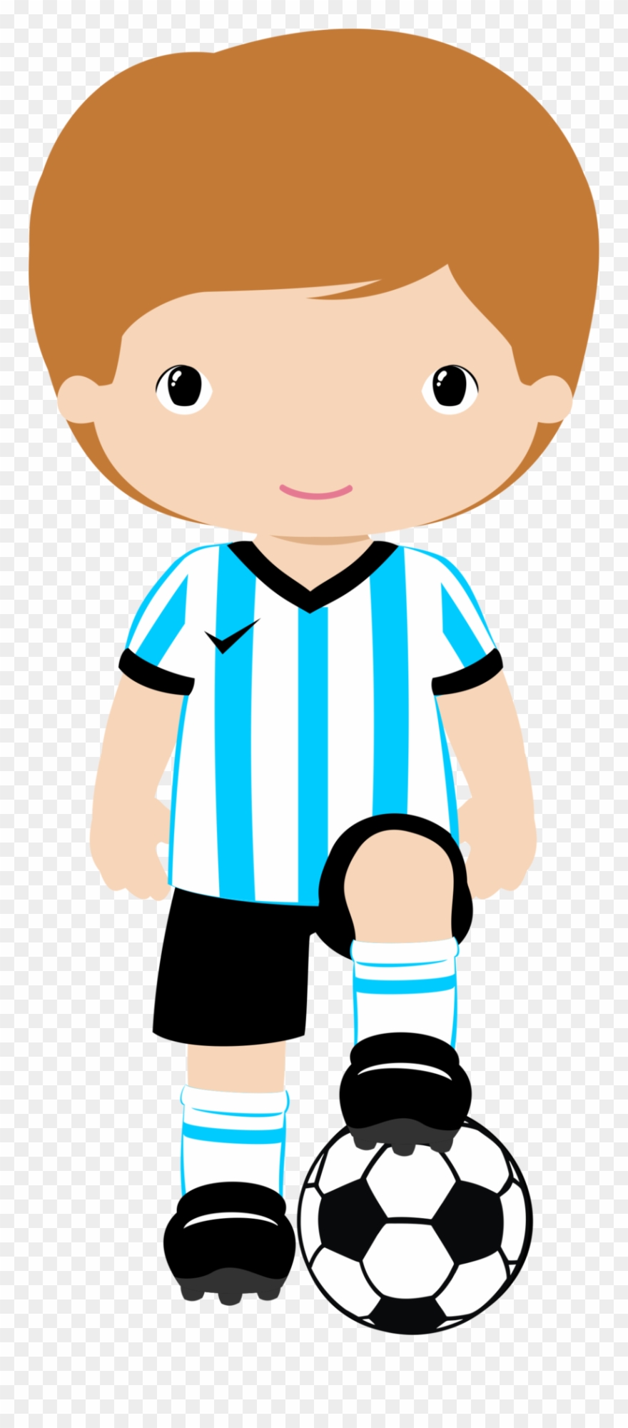 Sports & Ginástica - Boneco Desenho De Futebol Clipart