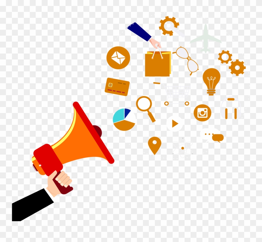 Image Download Icon Transprent Png Free - Marketing Promotion Vector Clipart