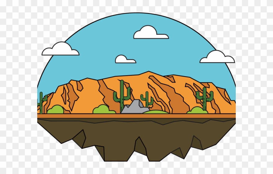 Grand Canyon Clipart Painting - Grand Canyon Clipart - Png Download