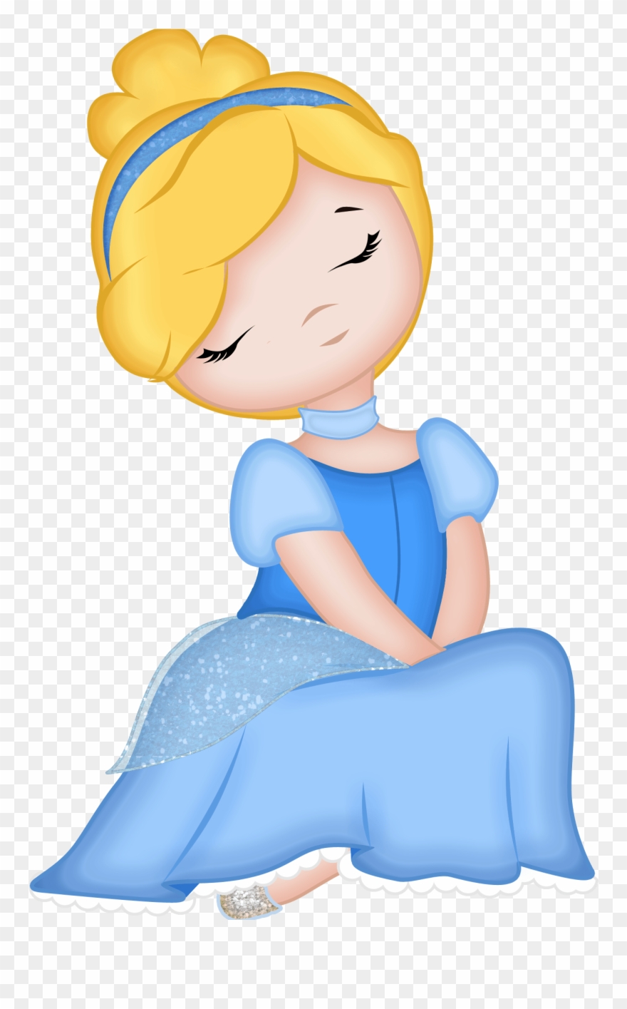 Princess Wand Clip Art Image - Cute Disney Princess Clipart - Png Download