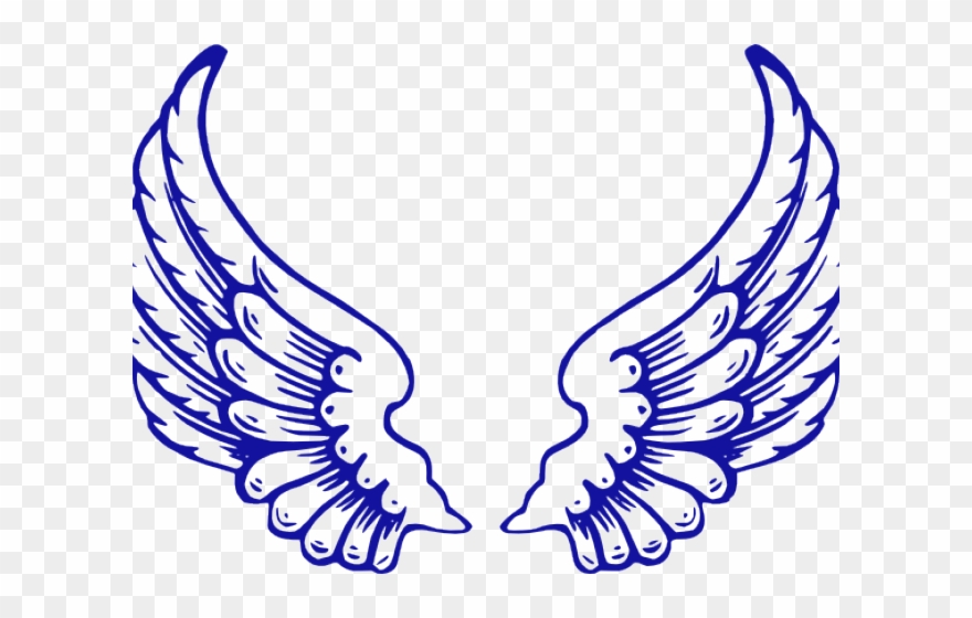 Shoes Clipart Track And Field - Angel Wings - Png Download
