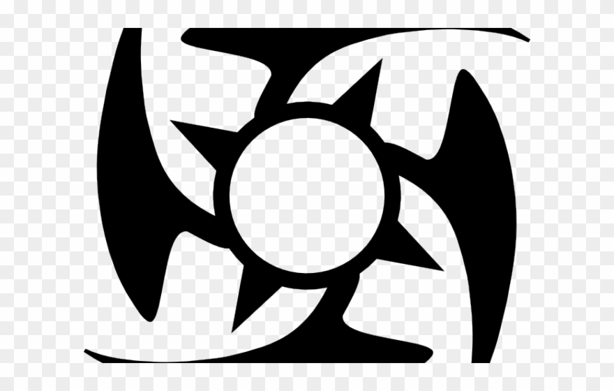 Biohazard Symbol Clipart Tribal - Tattoo Png Transparent Png