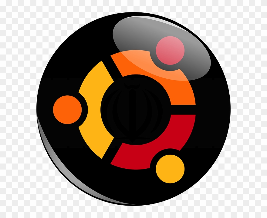 Dvd Clipart Lambang - Ubuntu Start Button Png Transparent Png