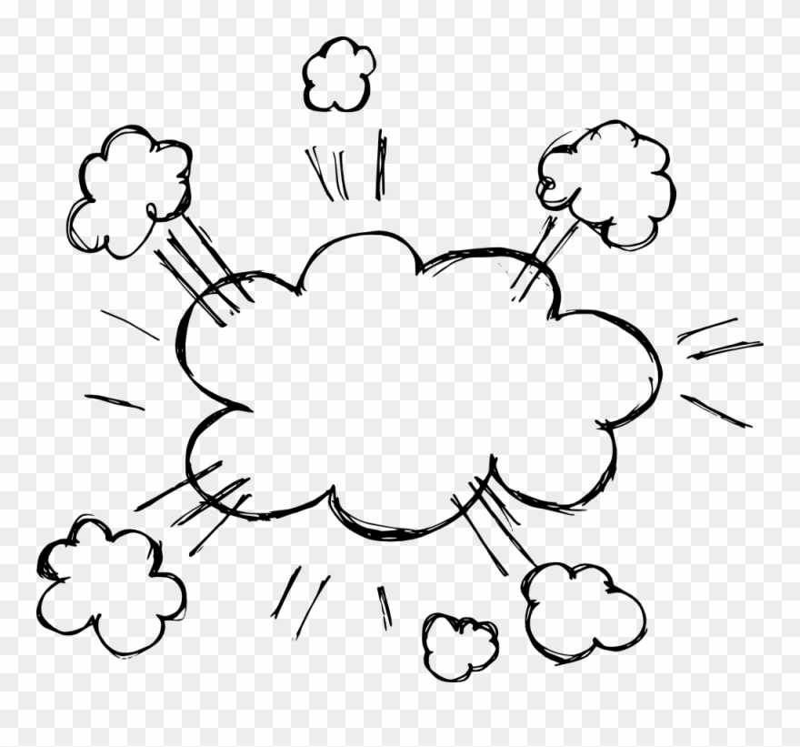 Comic Book Bubble Vector - Hand Drawn Bubbles Png Clipart