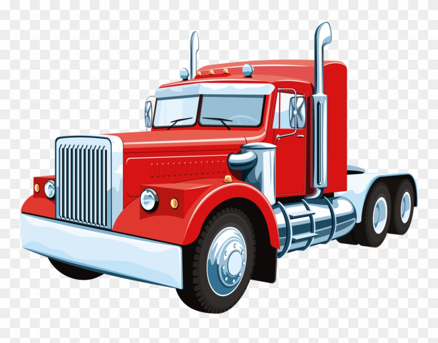 Фотки Art Transportation, Truck Coloring Pages, Peterbilt, - Camion Png Clipart