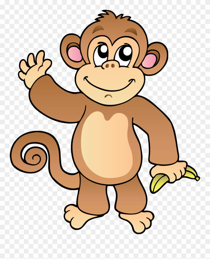Download Picture Free Library Clipart Free On Dumielauxepices - Monkey Clipart - Png Download