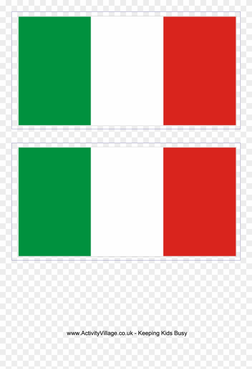 Happy Flag Of Ireland Printable Italy Free Templates - Flag Of Italy Clipart