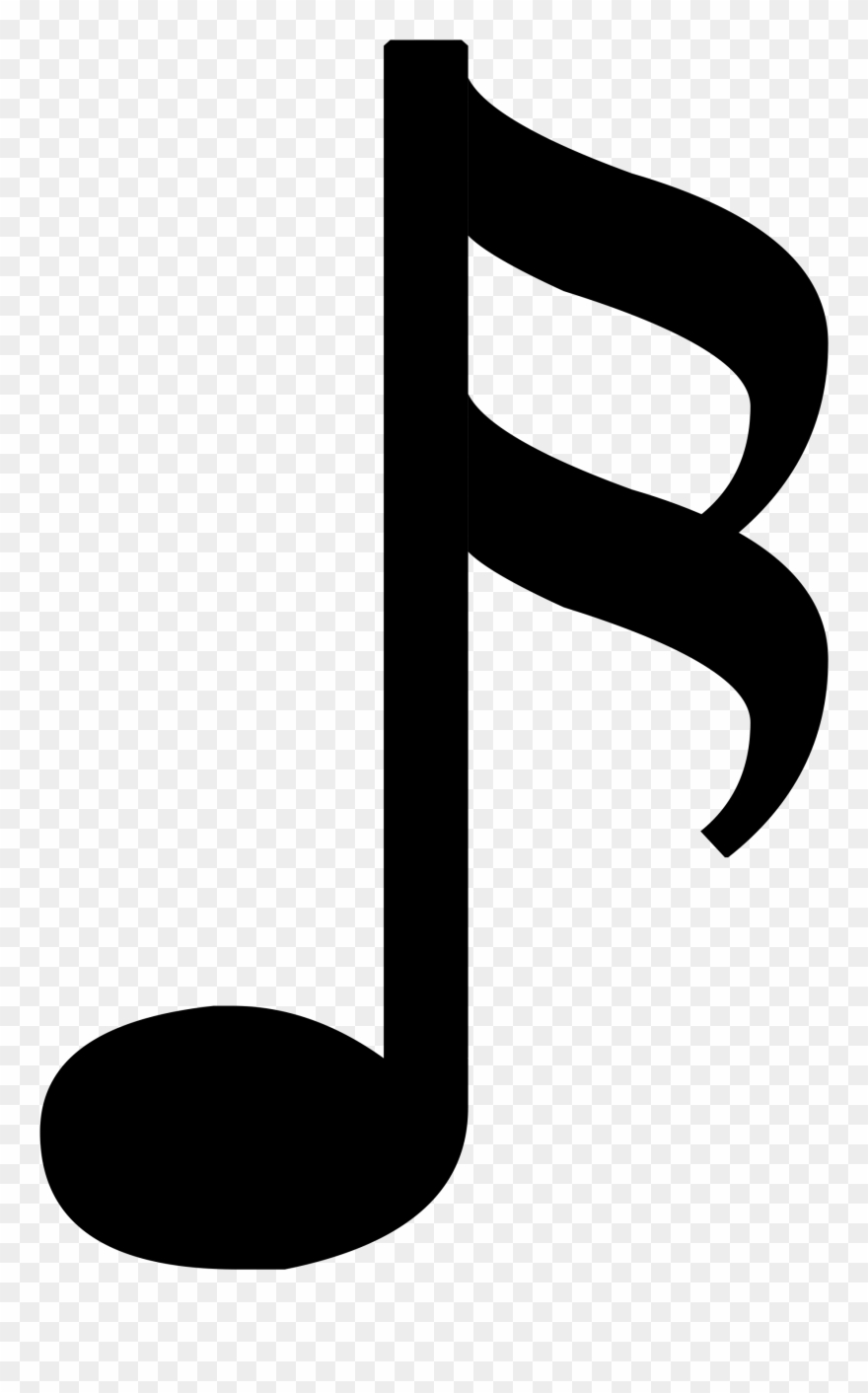 File Semiquaver Music Svg Wikimedia Commons Musicsvg - 1 8 Music Note Clipart