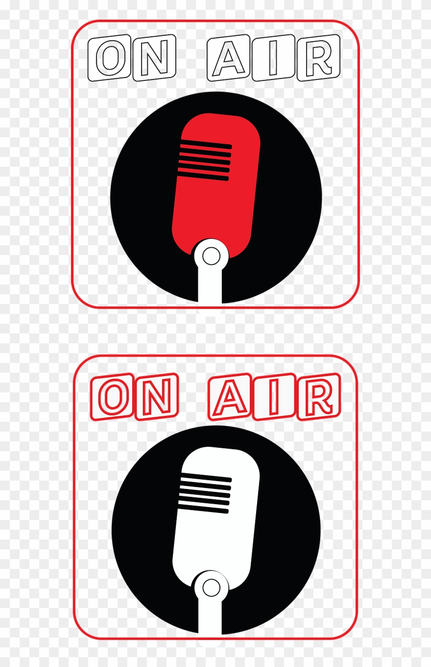 Radio Air Beat - Microphone Clipart