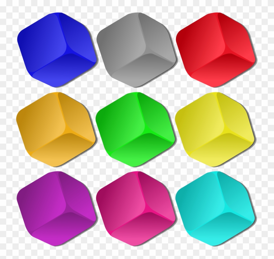 Game Marbles Cubes Clip Art Clipart Panda - Flowers Clipart - Png Download
