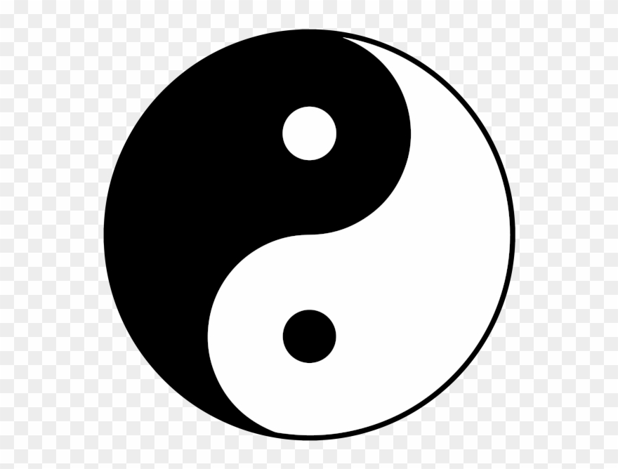 Yun And Yang Symbol Clipart