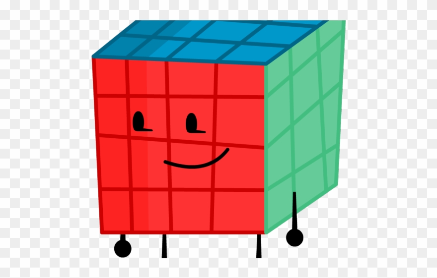 Ice Cube Clipart Cube Object - Rubik's Cube - Png Download