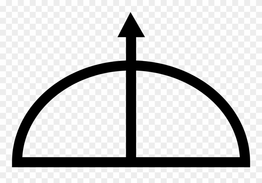 1 - Arco E Flecha Oxossi Clipart