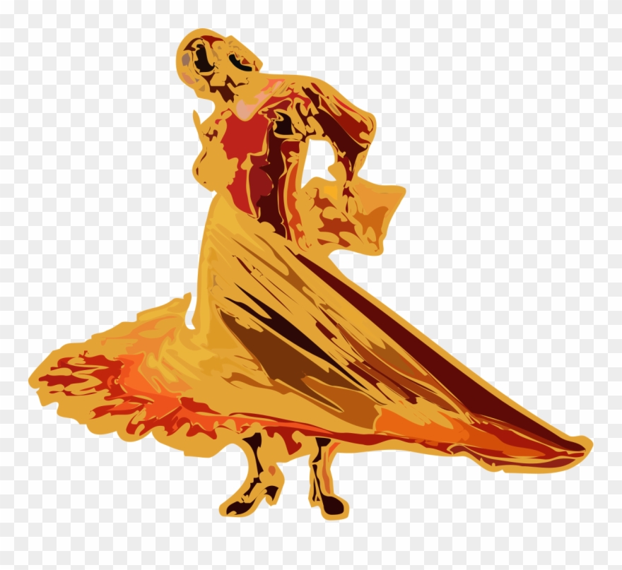 File - Modern Dancer - Svg - Illustration Clipart