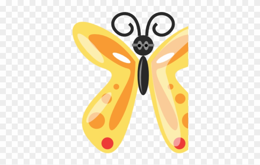 Glasses Clipart Butterfly - Draw Insects, Bugs And Other Little Creatures: Easy - Png Download