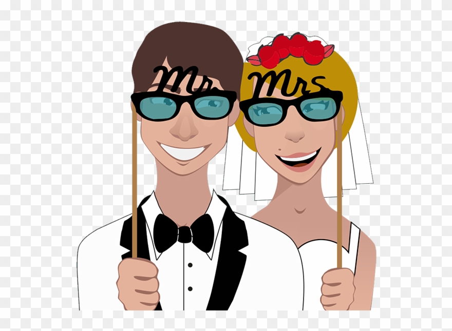 Graphic Freeuse Library Booth Clipart Marriage - Marriage Booth Clipart - Png Download