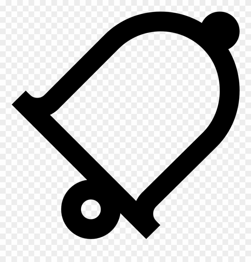 Bell Cartoon Character - Bell Clipart Png Black White Transparent Png