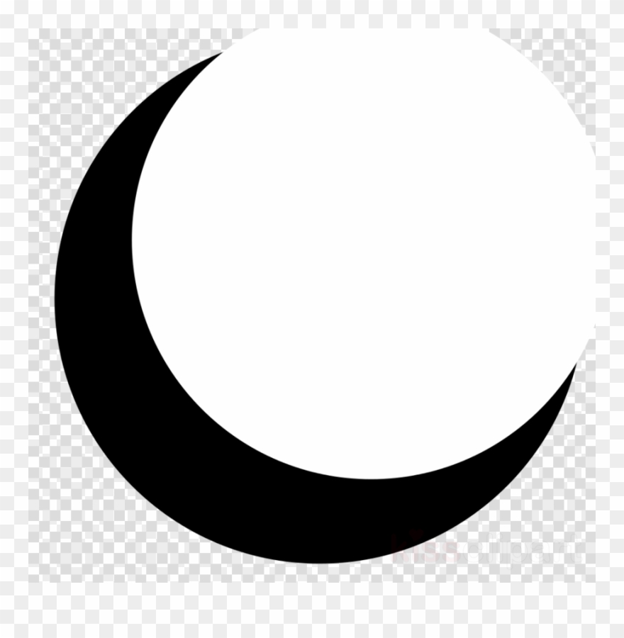Half Moon Png Clipart Crescent Clip Art - Circle With Transparent Background