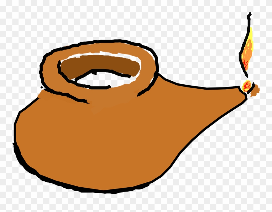 Beauty Genie Oil Burn Wish Png - Oil Lamp Free Clipart Transparent Png