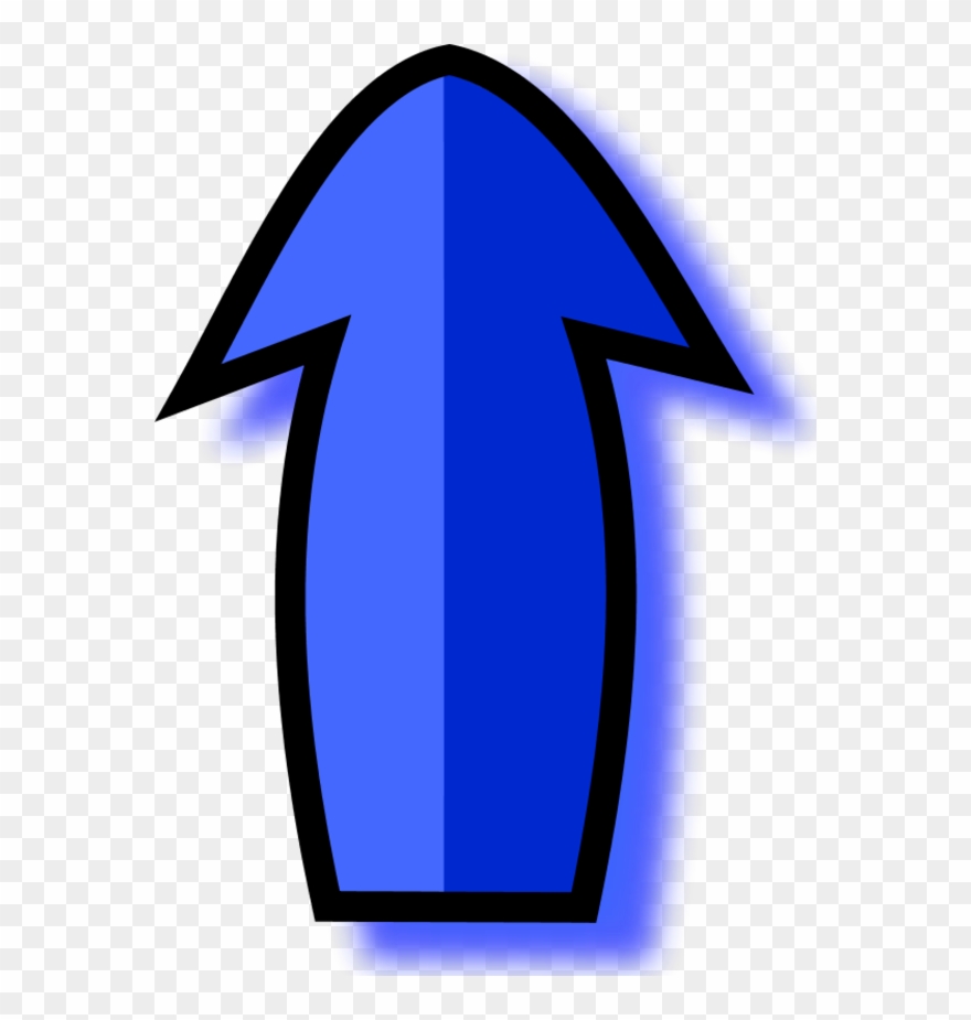 Curved Arrow Clipart - Animated Arrow Pointing Up - Png Download