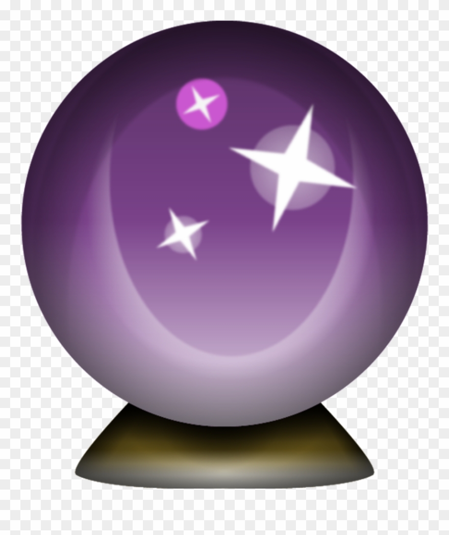 Crystal Ball Emoji Png Clipart (367346) PinClipart