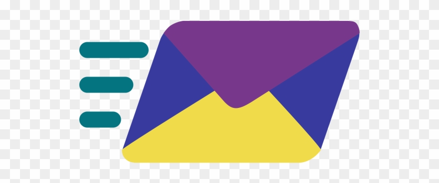 U 1 F 585 Flyingenvelope - Triangle Clipart