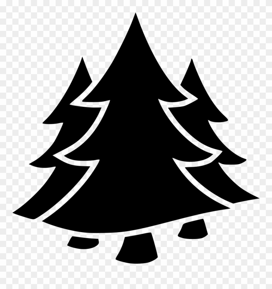 Trees Tree Forestry Jungle - Icon Clipart