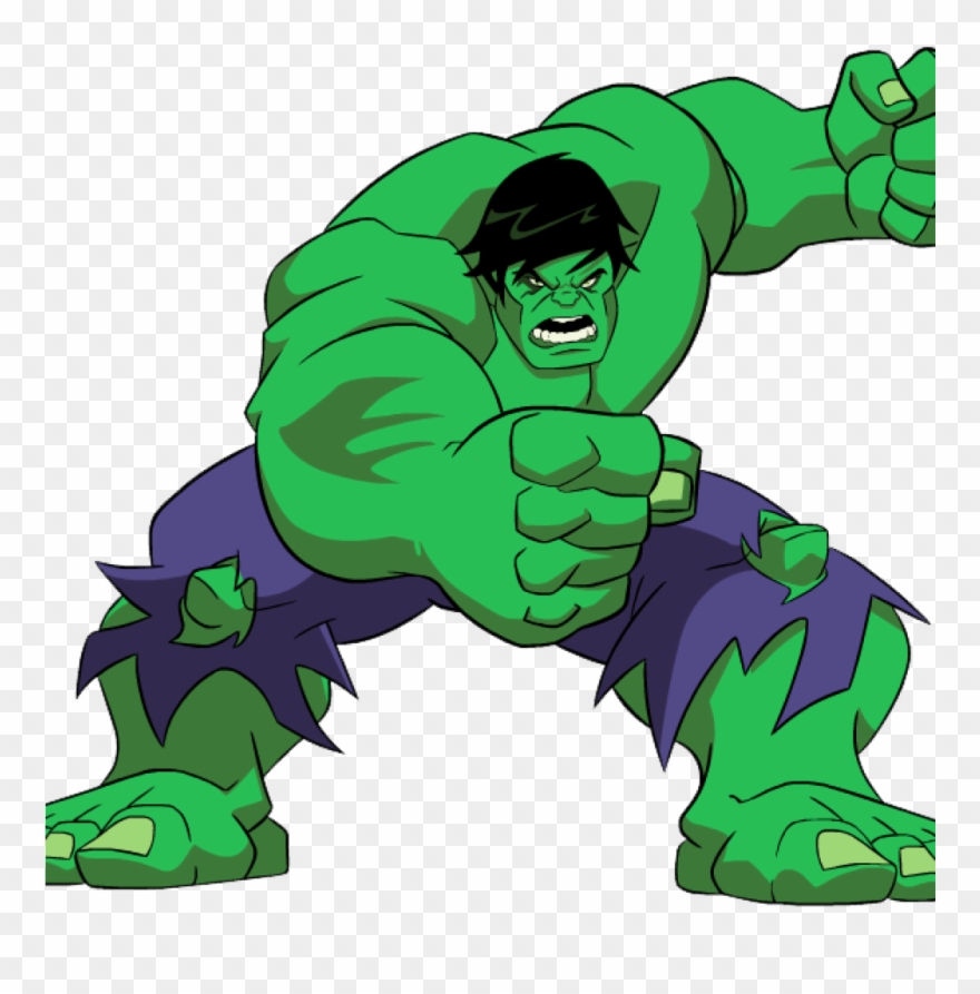 Hulk Clipart Hulk Clip Art Free Clipart Panda Free - Hulk Versus The World By Elizabeth Rudnick - Png Download