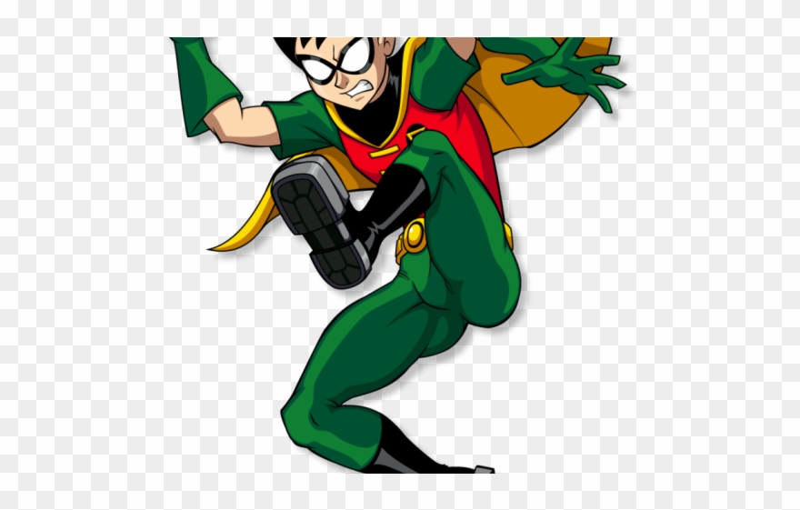 Justin Timberlake Clipart Superhero - Robin Png Transparent Png