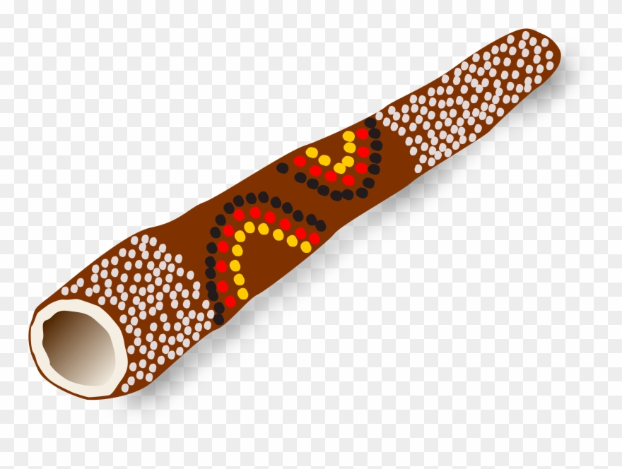 Australian Traditional Music Instrument Clipart