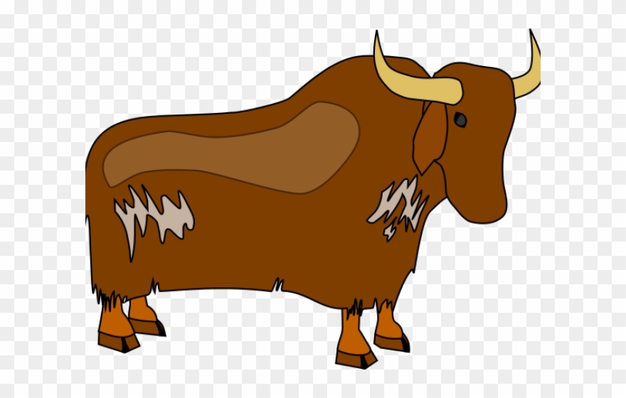 Longhorn Cattle Clipart Svg - Scalable Vector Graphics - Png Download