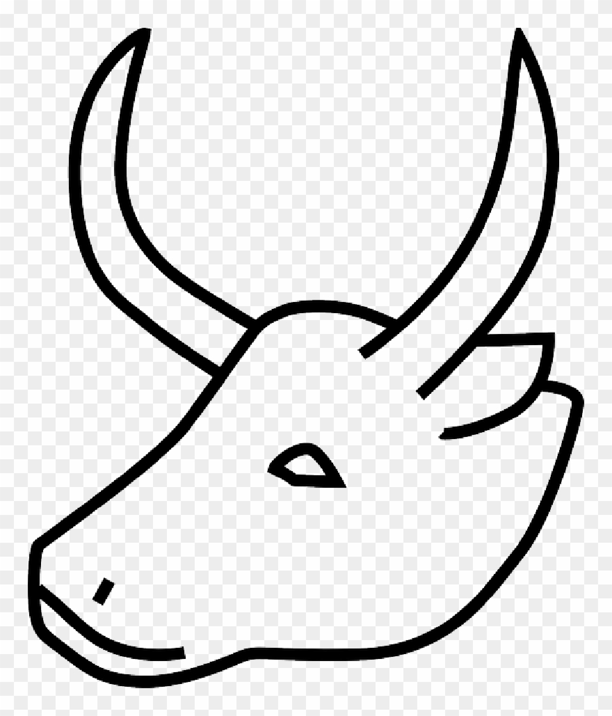 Free Pictures Buffalo - Horn Of Animals Drawing Clipart