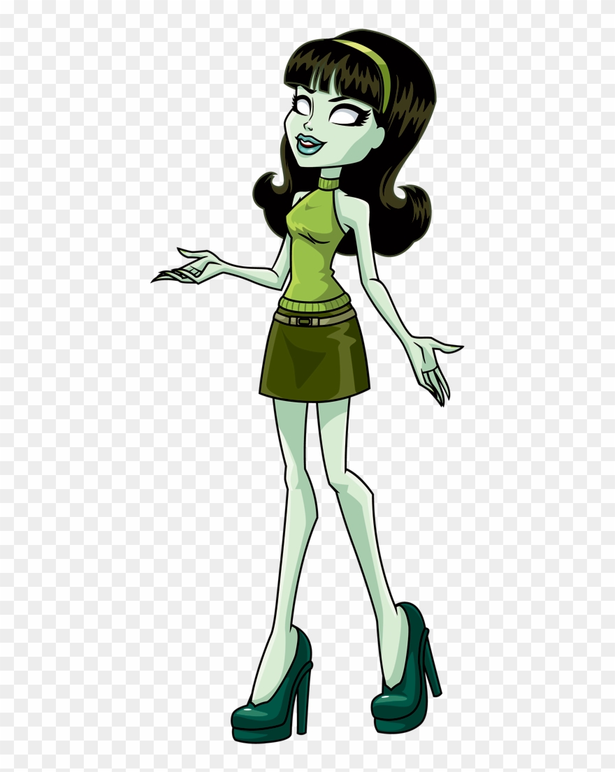 Ghoul Clipart Girl Ghost - Monster High Scarah Screams - Png Download