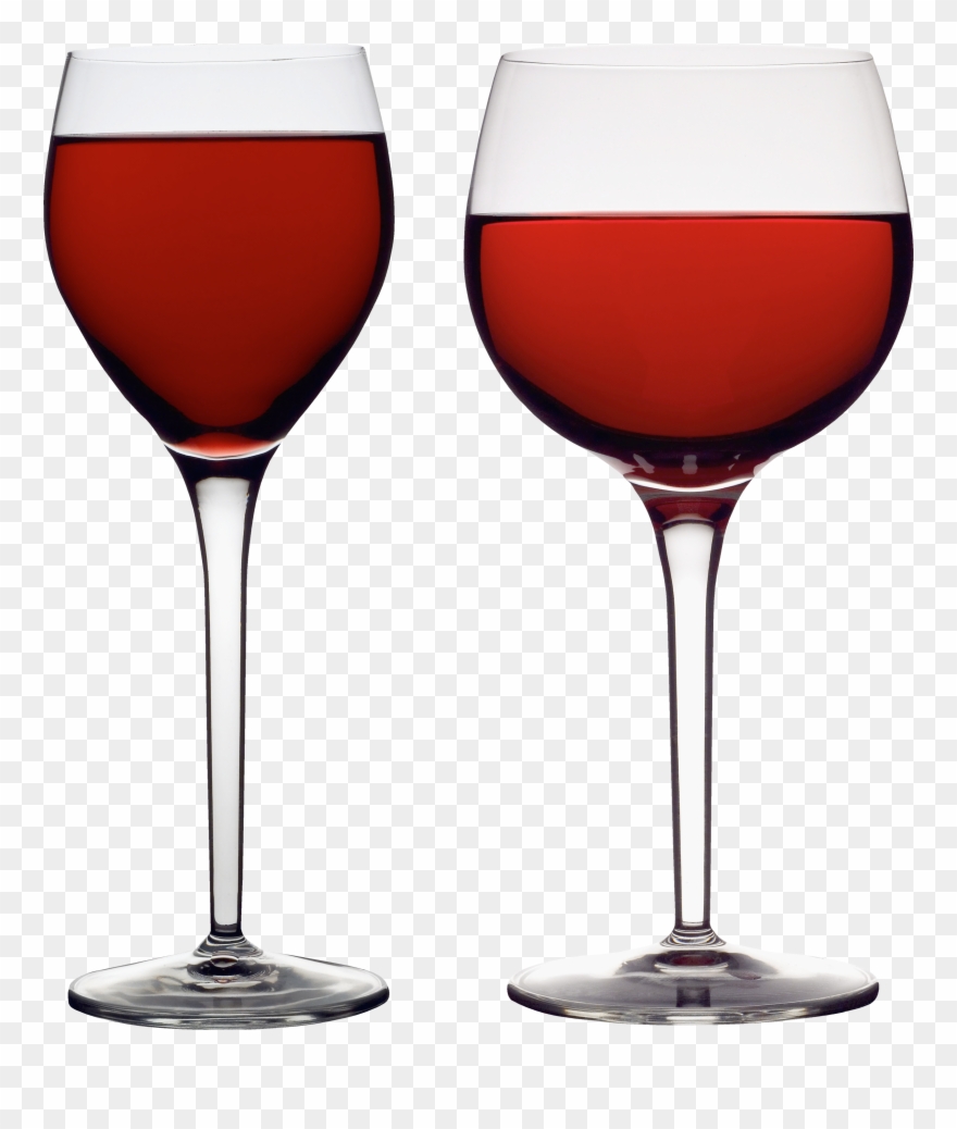 Vector Stock Image - Glass Of Wine No Background Clipart