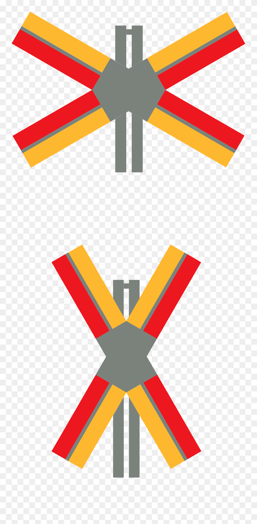 Train Crossing Signals Clipart