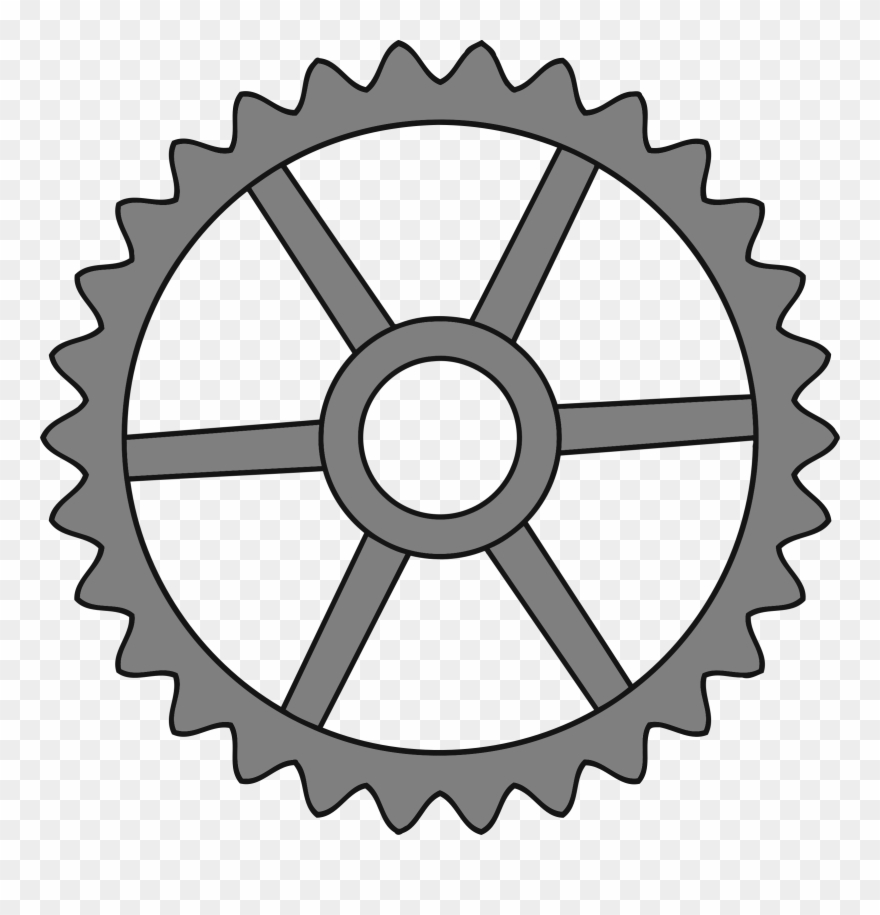 Gear Train Human Tooth Mechanism - Cog Wheels Clipart - Png Download