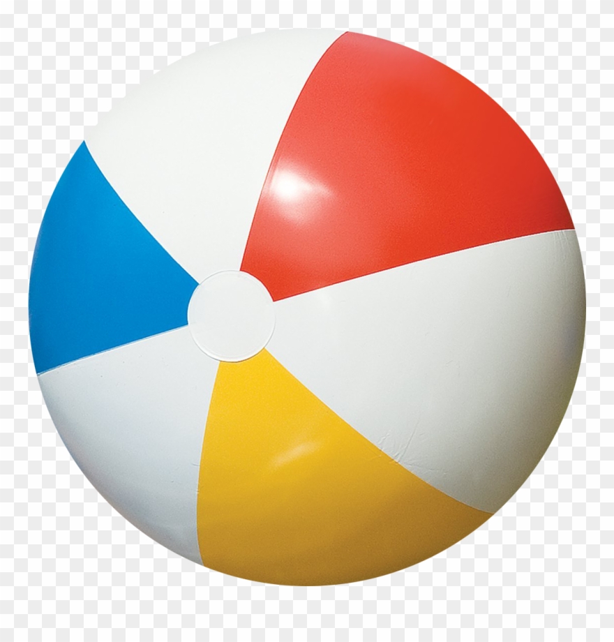 Beach Ball Clipart Pastel - Beach Ball Png Free Transparent Png