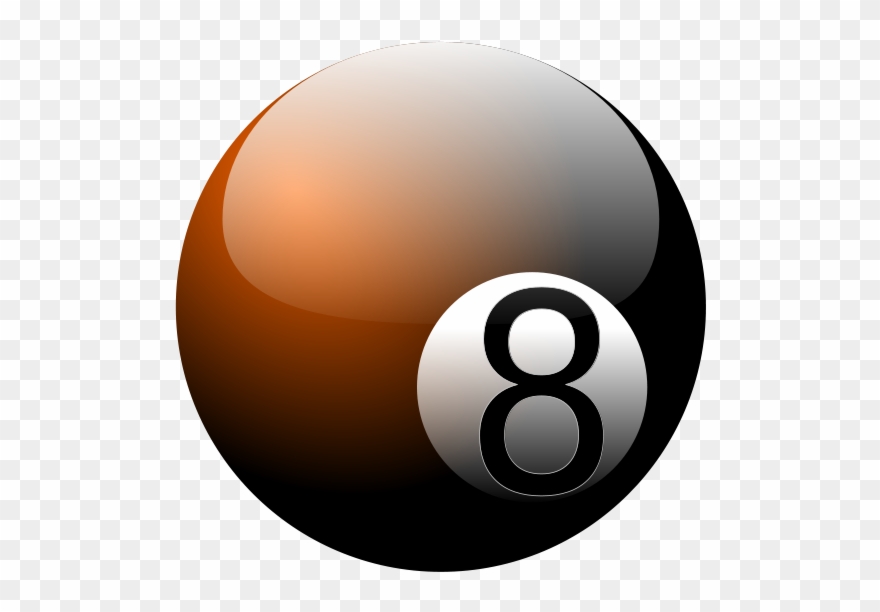 Billiard Balls Eight Ball Magic 8 Ball Snooker Billiards - Cue Sports Clipart