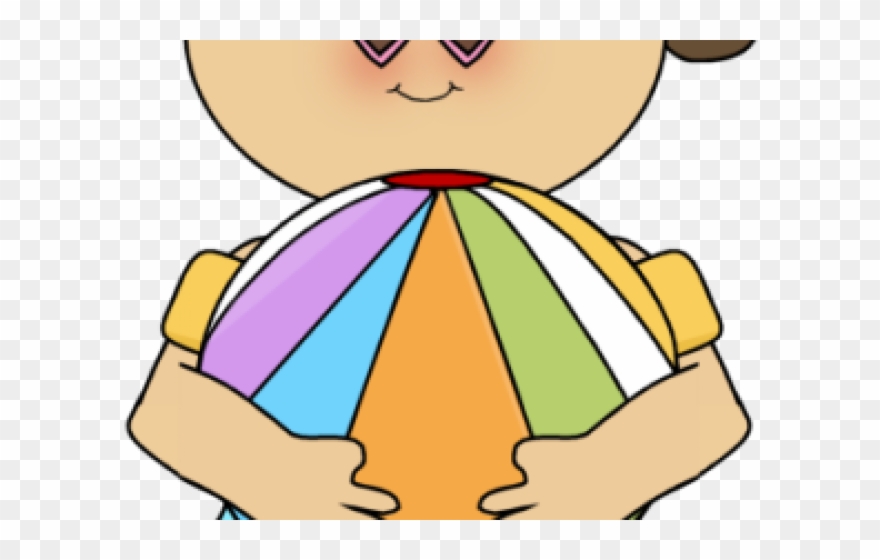 Beach Ball Clipart Baby Ball - Clip Art - Png Download
