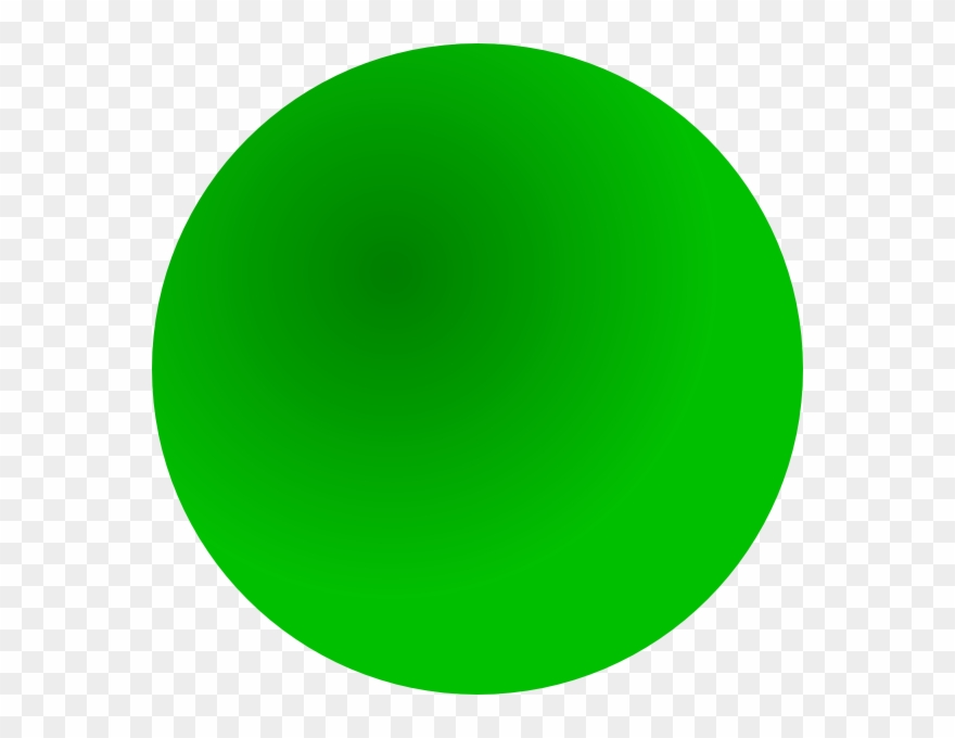 Green Ball Clip Art At Clker Com Vector Clip Art Online - Transparent Background Green Circle Png