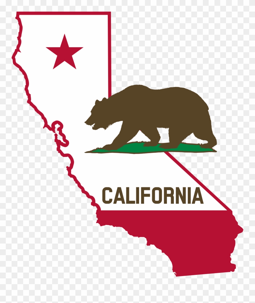 Solid - State Of California Clipart