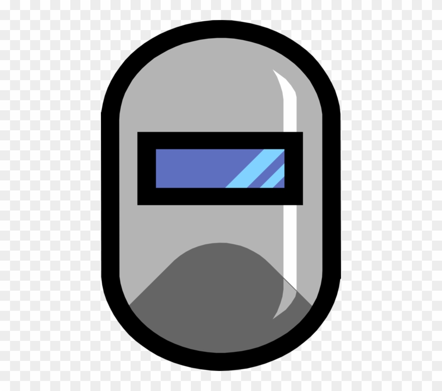 Welding Mask Provides Eye Safety - Welding Helmet Clipart