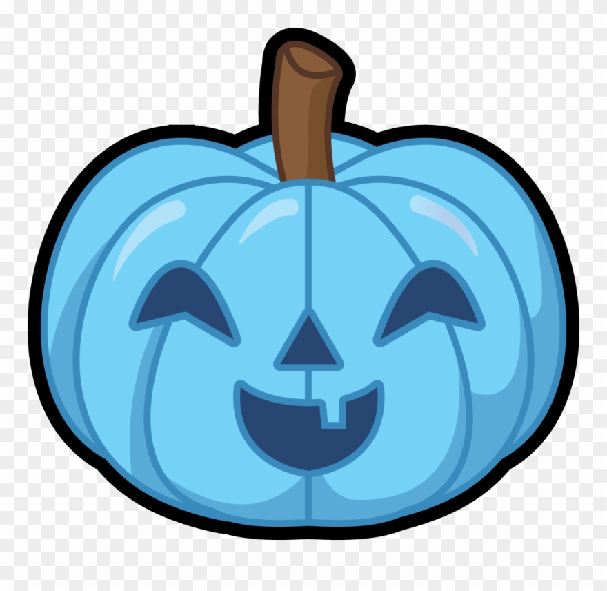 Blue Pumpkin Clipart - Picsart Photo Studio - Png Download
